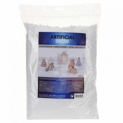 Imagen nieve artificial bolsa 500grs