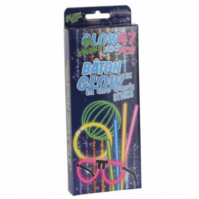 Imagen set 25 sticks glow 21cm y 22 accesorios de unión Imagen set 25 sticks glow 21cm y 22 accesorios de unión