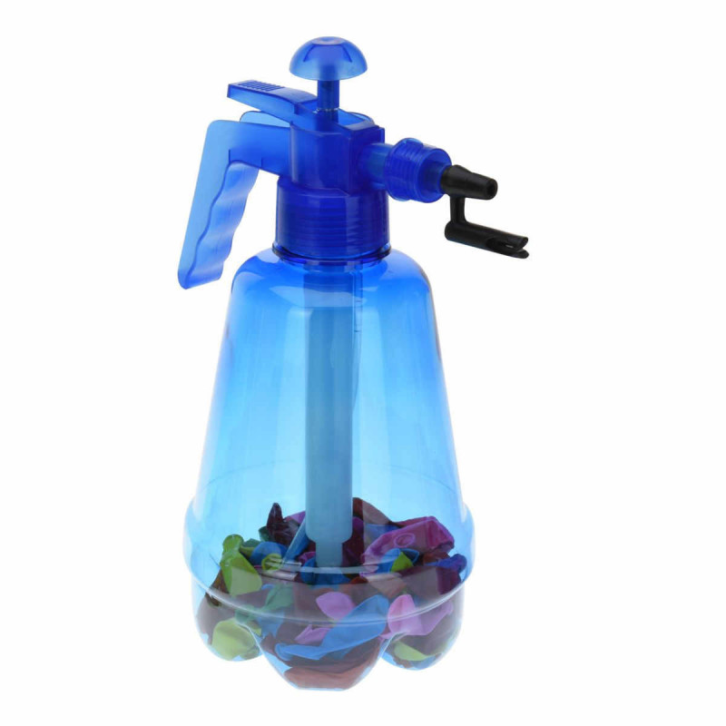 Imagen botella inflador con 100 globos de agua - color st Imagen botella inflador con 100 globos de agua - color st