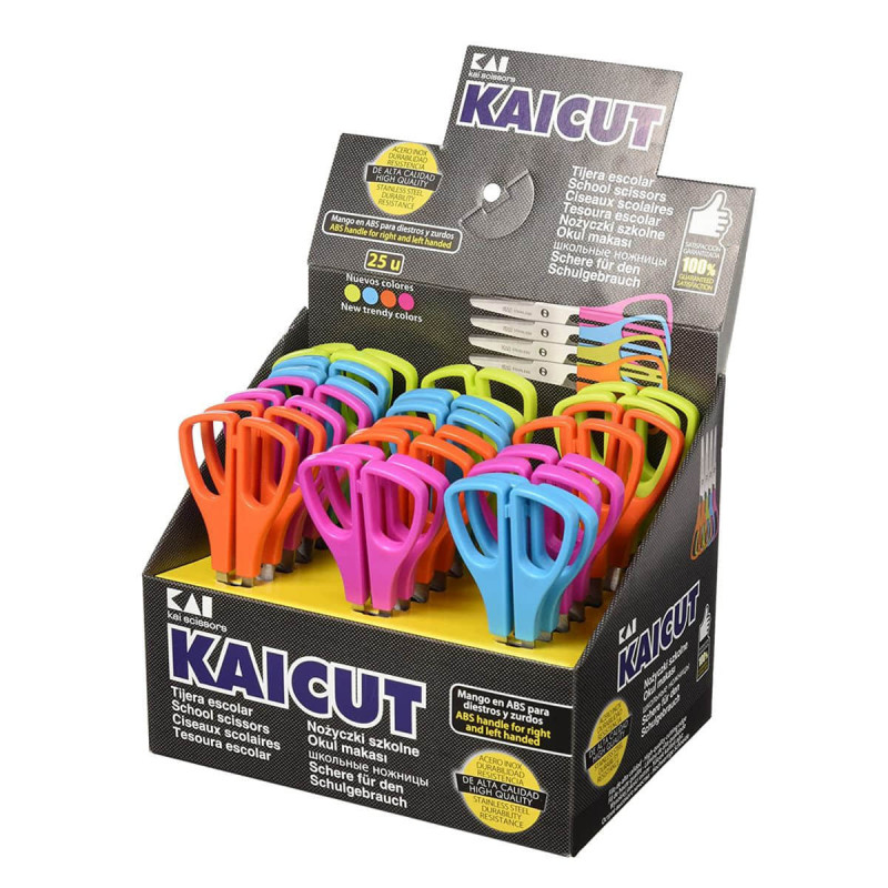 Imagen tijeras ecolares kaicut 130mm