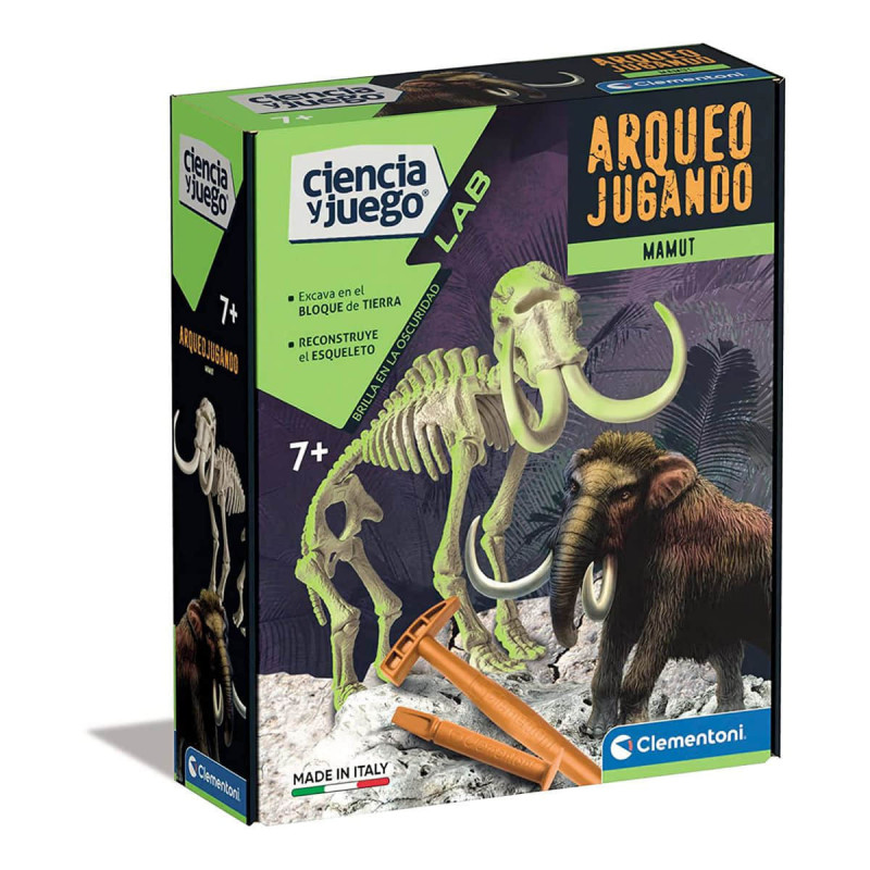 Ciência & Jogo - Kit de arqueologia T-Rex Triceratops, Clementoni ciência