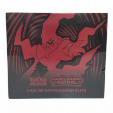 Imagen cartas pokémon caja entrenador élite r astral