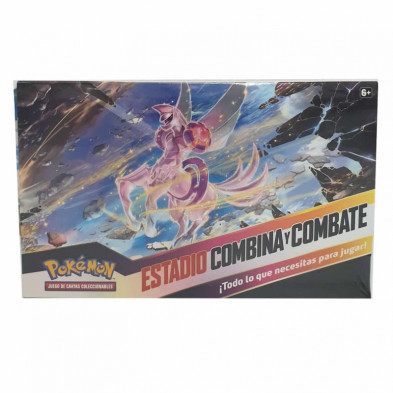 Imagen juego cartas pokémon estadio combina y combate