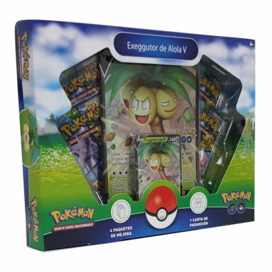 imagen 1 de set cartas pokémon exeggutor de alola v