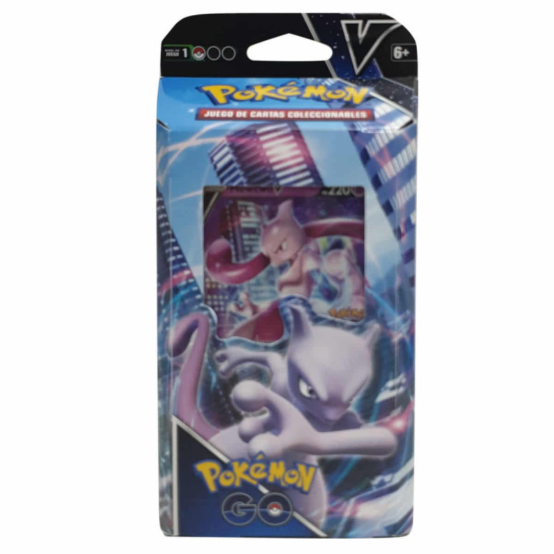 Imagen set cartas pokémon go mewtwo