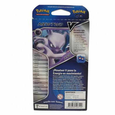 imagen 2 de set cartas pokémon go mewtwo