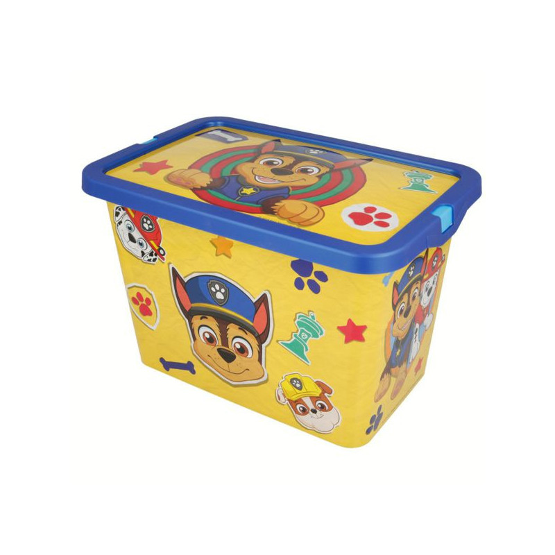 Imagen caja click paw patrol boy plain 7 litros