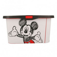 imagen 3 de caja click mickey fancy 13 litros