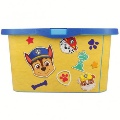 imagen 3 de caja click paw patrol boy plain 13 litros