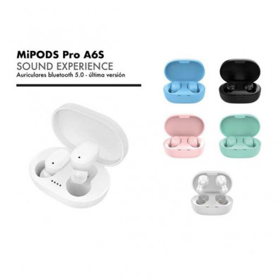 imagen 1 de auriculares minipods pro negro bluetoohy 5.0