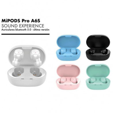 imagen 2 de auriculares minipods pro negro bluetoohy 5.0