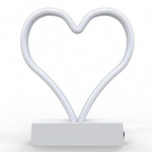 CANDEEIRO DE NÉON CORAZÓN 30X14X2,5CM
