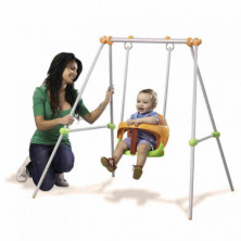 imagen 1 de columpio bebé baby swing smoby - 120x124x120cm