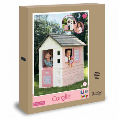 imagen 3 de casita infantil corolla rosa smoby
