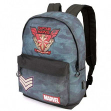 imagen 1 de mochila capitana marvel