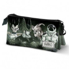 Imagen portatodo estuche dragon ball malvados multicolor