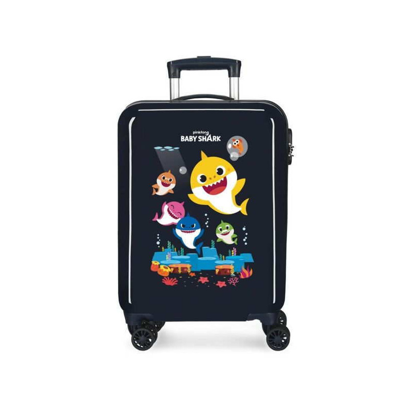 Imagen maleta trolley baby shark my good friend 55cm