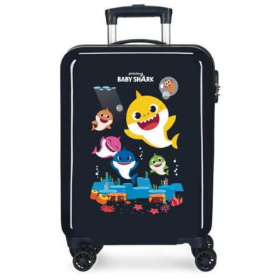 Imagen maleta trolley baby shark my good friend 55cm