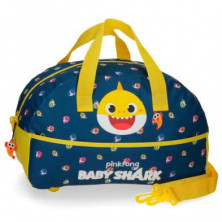 Imagen bolsa viaje baby shark my good friend 40cm