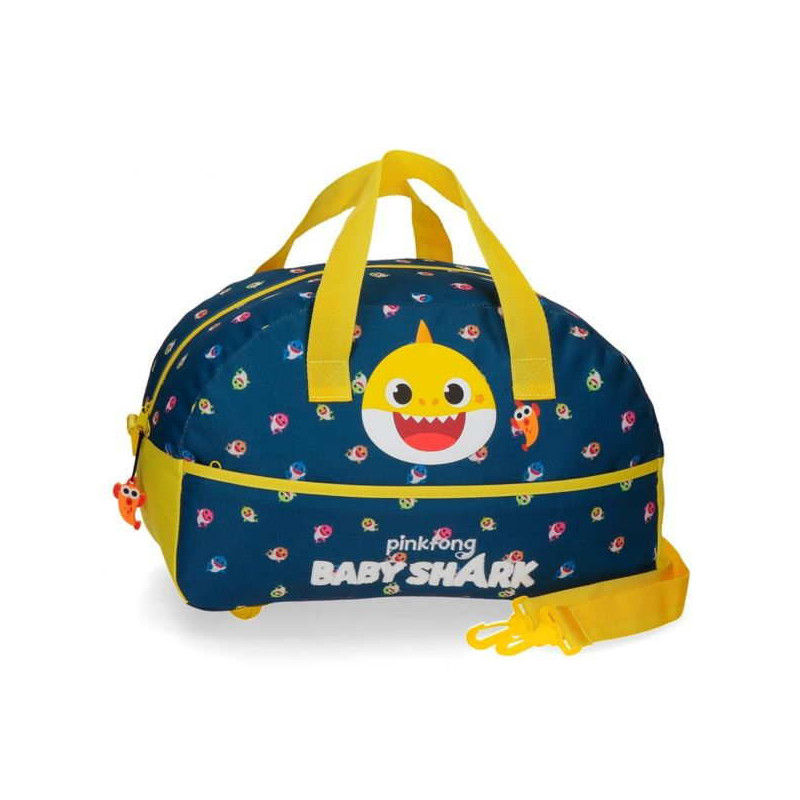 Imagen bolsa viaje baby shark my good friend 40cm