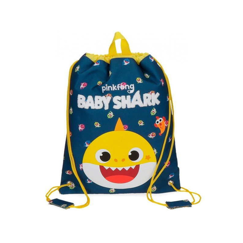 Imagen bolsa merienda baby shark my good friend