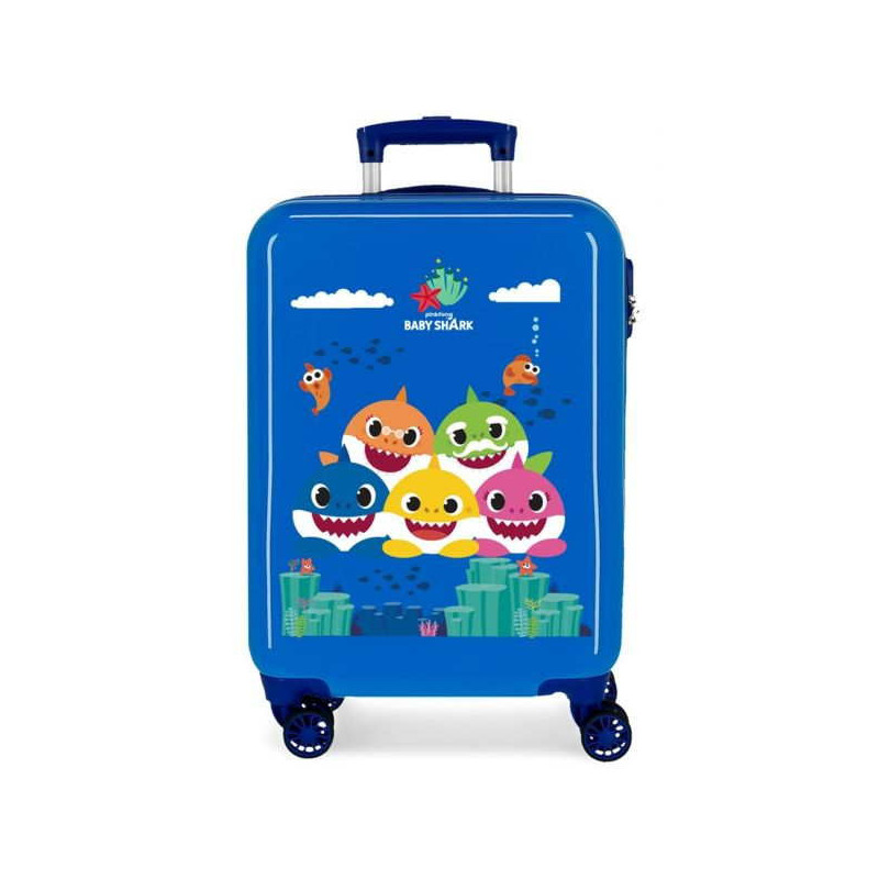 Imagen maleta trolley baby shark my good friend 55cm