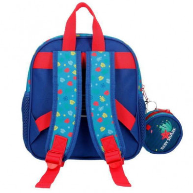 imagen 3 de mochila baby shark happy family 25cm