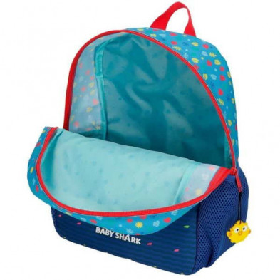 imagen 1 de mochila baby shark happy family 32cm adaptable