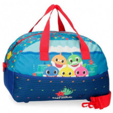 Imagen bolsa de viaje baby shark happy family 40cm