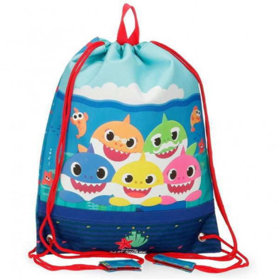 Imagen bolsa de merienda baby shark happy family