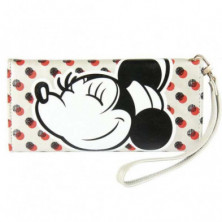 imagen 1 de cartera tarjetero polipiel minnie