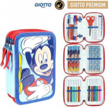 Imagen plumier triple giotto premium pvc mickey