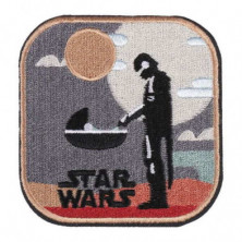 imagen 1 de parche the mandalorian