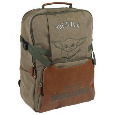 Imagen mochila casual moda viaje the mandalorian Imagen mochila casual moda viaje the mandalorian