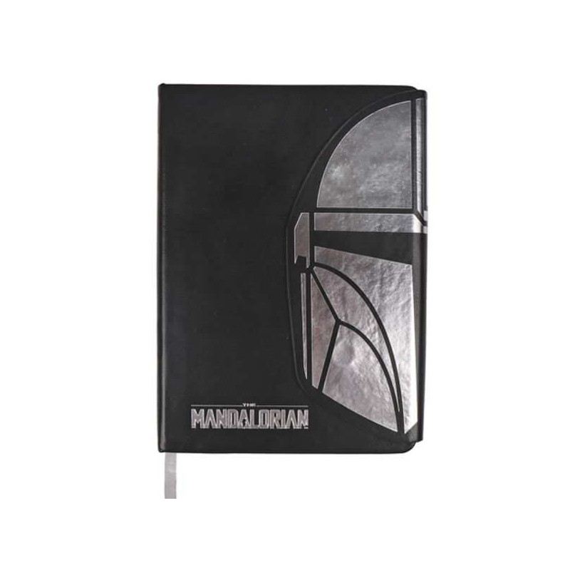 Imagen cuaderno de notas polipiel the mandalorian