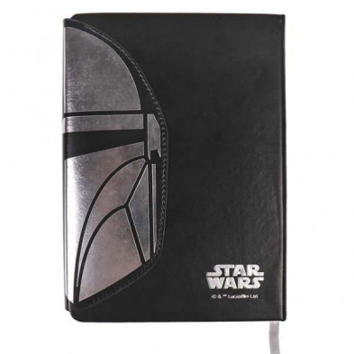 imagen 1 de cuaderno de notas polipiel the mandalorian