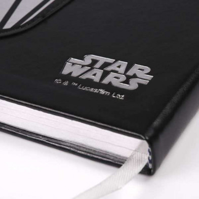 imagen 4 de cuaderno de notas polipiel the mandalorian