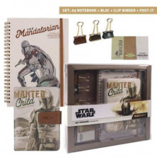 Imagen set papeleria the mandalorian the child