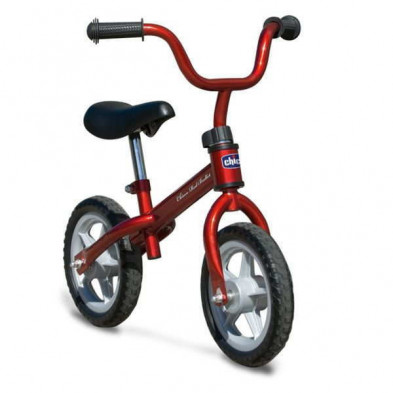 Imagen bicicleta sin pedales roja first bike chicco