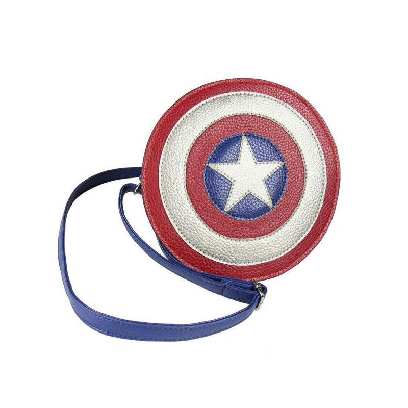 Imagen bolso bandolera polipiel capitán america