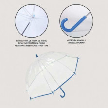 imagen 2 de paraguas manual poe harry potter gryffindor