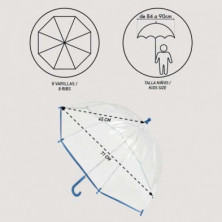 imagen 3 de paraguas manual poe harry potter gryffindor