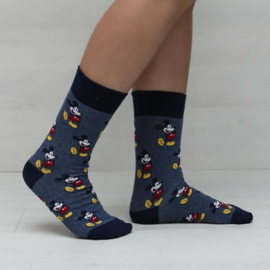 imagen 3 de pack calcetines 3 piezas mickey mouse talla 40 46