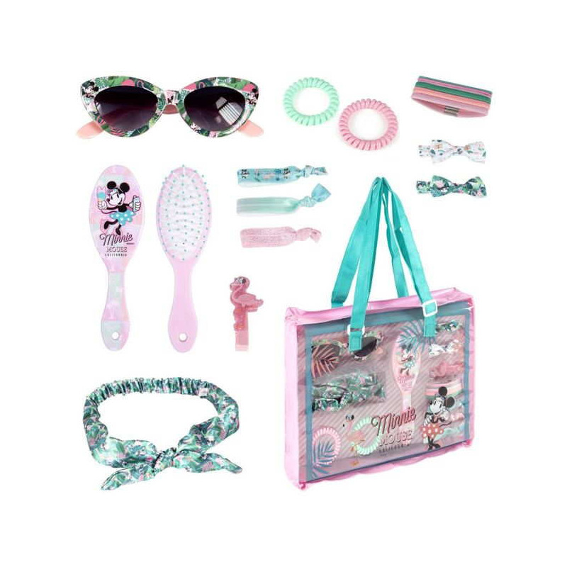 Imagen set de belleza bolsito accesorios minnie