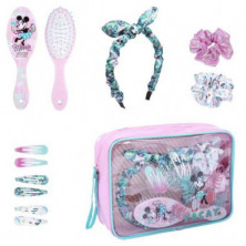 Imagen set de belleza bolsito accesorios minnie