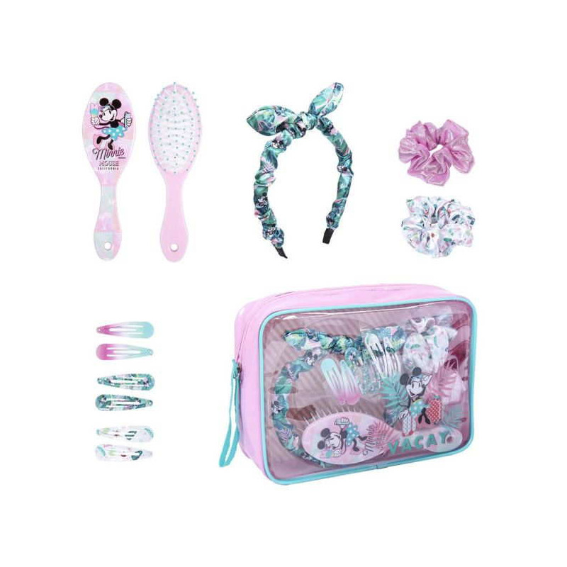 Imagen set de belleza bolsito accesorios minnie