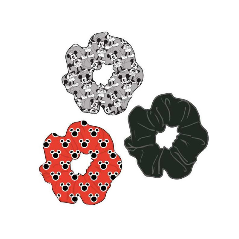 Imagen coletero pelo de tela 3 piezas mickey mouse