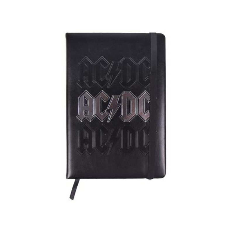 Imagen cuaderno de notas acdc