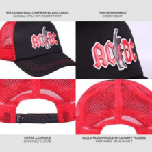 imagen 3 de gorra premium acdc