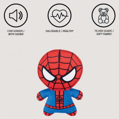 imagen 5 de peluche para perro spiderman